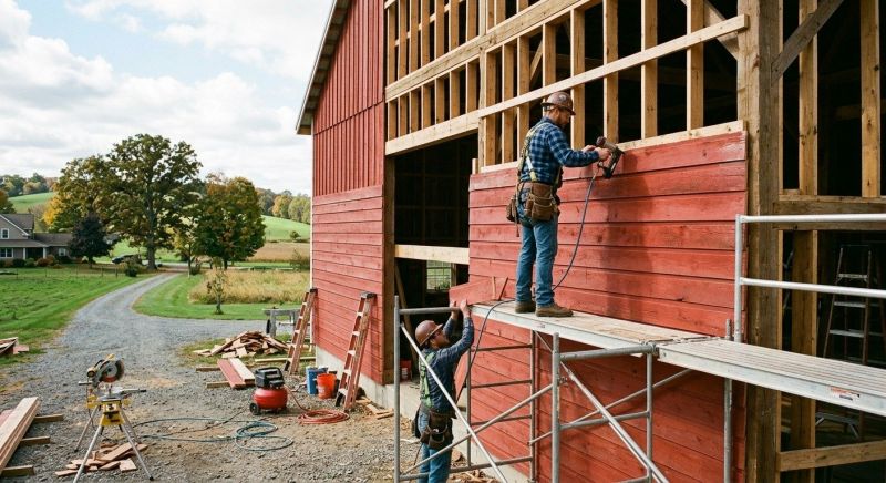 Barn Siding Installation in Covington, GA