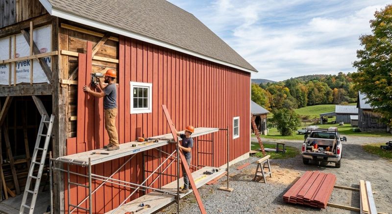 Barn Siding Installation in Dacula, GA