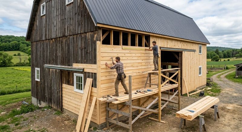 Barn Siding Installation in Ellenwood, GA