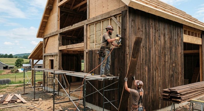 Barn Siding Installation in Monroe, GA