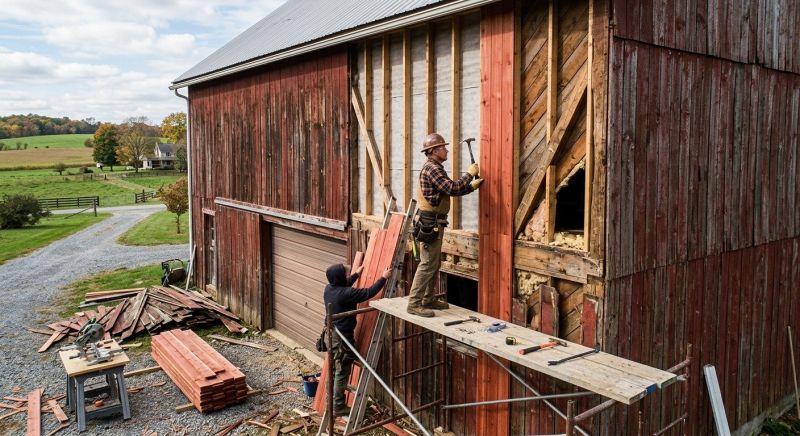 Barn Siding Replacement in Tucker, GA