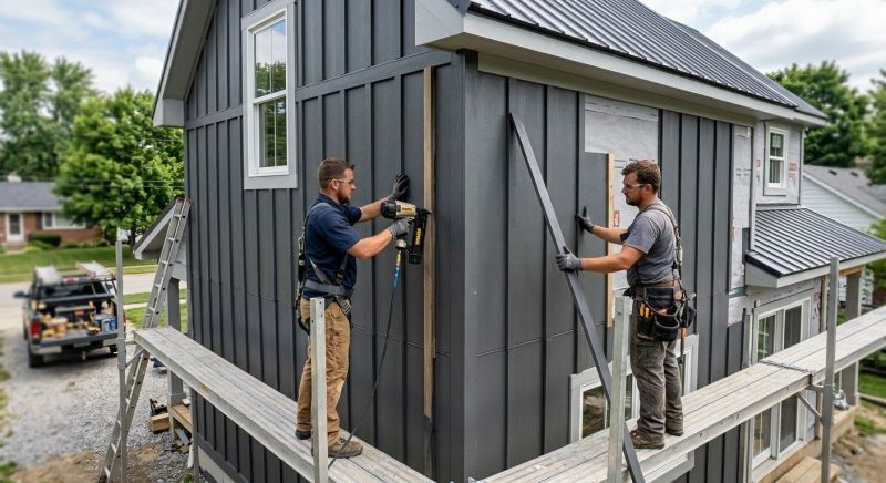 Batten Siding Installation in Flowery Branch, GA