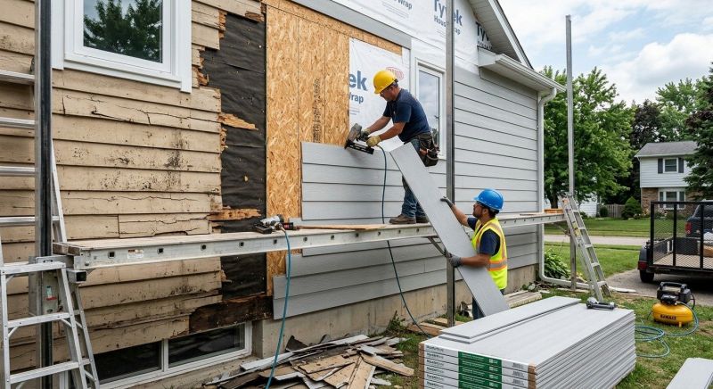 Board Siding Replacement in Grayson, GA