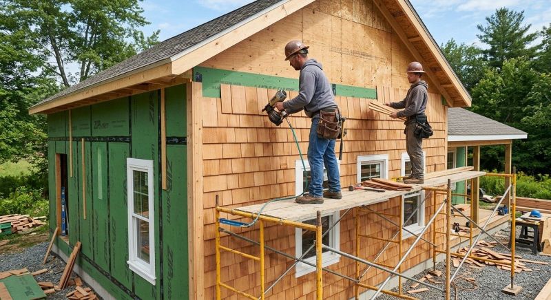 Cedar Siding Installation in Winder, GA