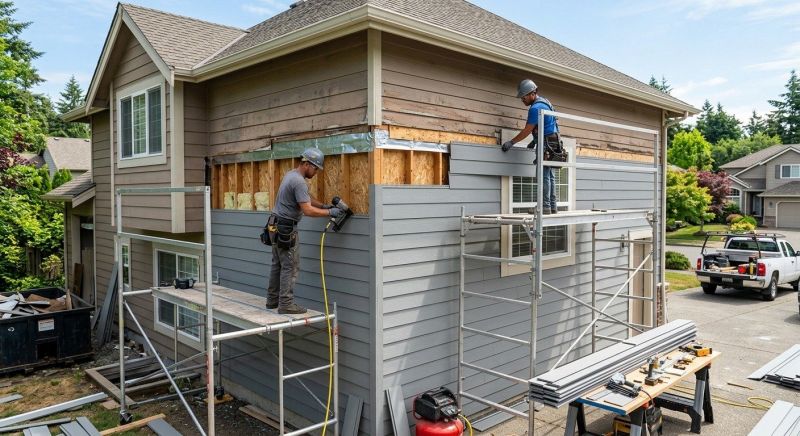 Cement Siding Installation in Alpharetta, GA