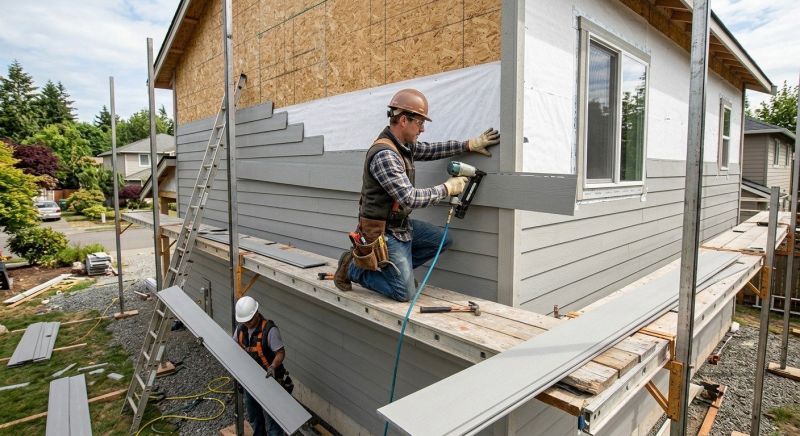 Cement Siding Installation in Lawrenceville, GA
