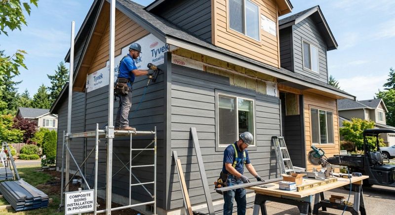 Composite Siding Installation in Covington, GA