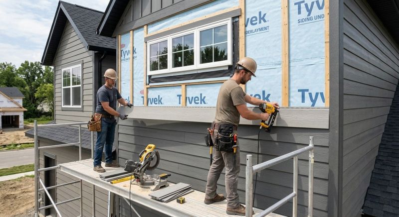 Composite Siding Installation in Lawrenceville, GA