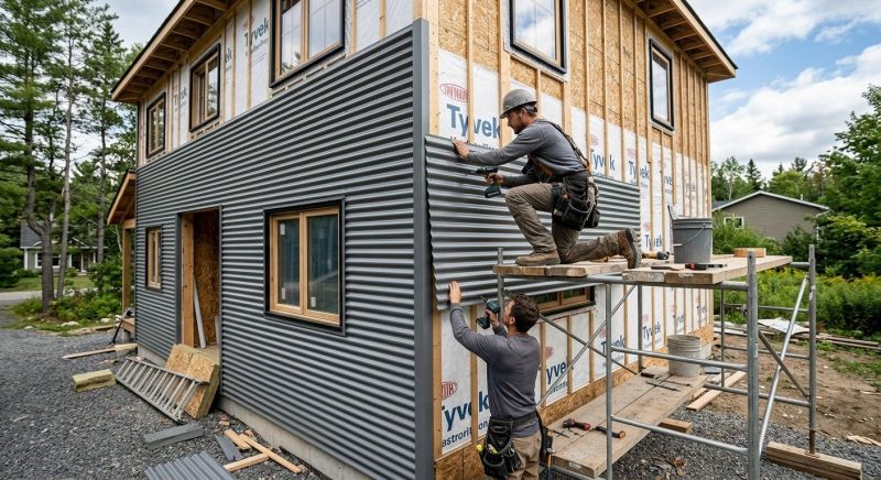 Corrugated Siding Installation in Grayson, GA
