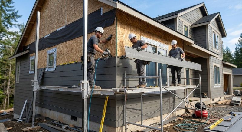Engineered Siding Installation in Monroe, GA