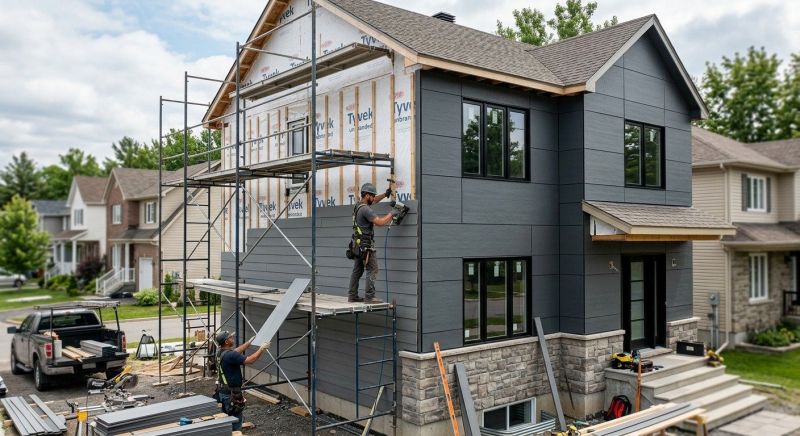 Facade Cladding Installation in Grayson, GA