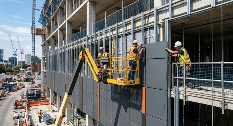 Facade Cladding Installation in Grayson, GA