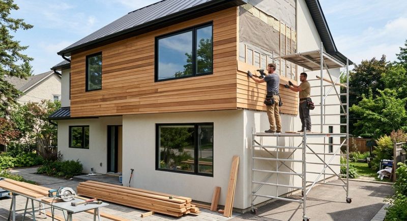 Faux Wood Siding Installation in Bethlehem, GA