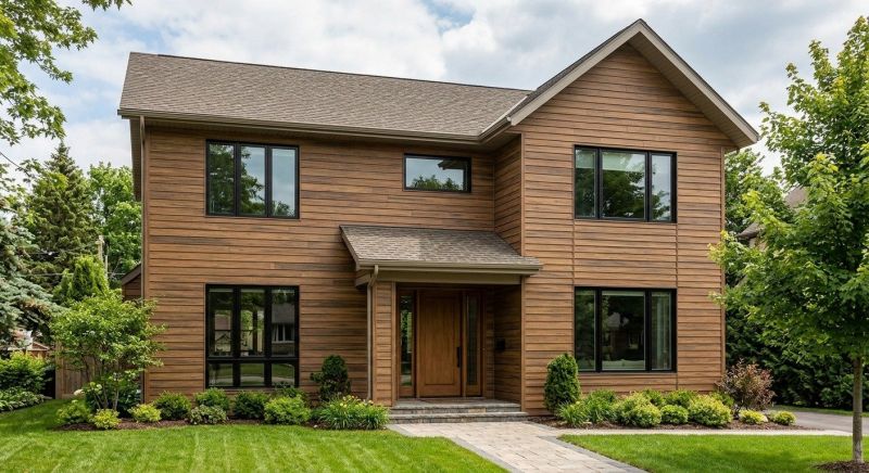 Faux Wood Siding Installation in Buford, GA