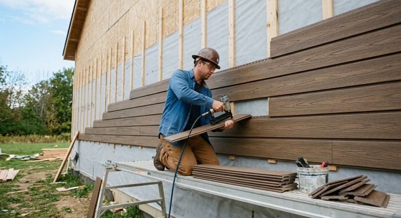 Faux Wood Siding Installation in Decatur, GA