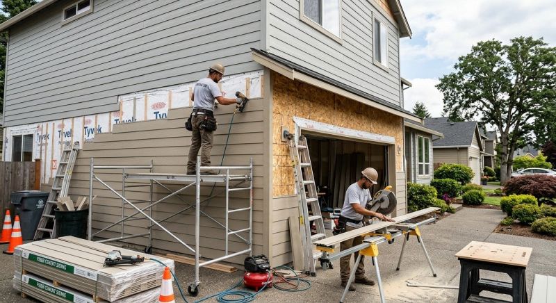 Fiber Siding Installation in Dacula, GA