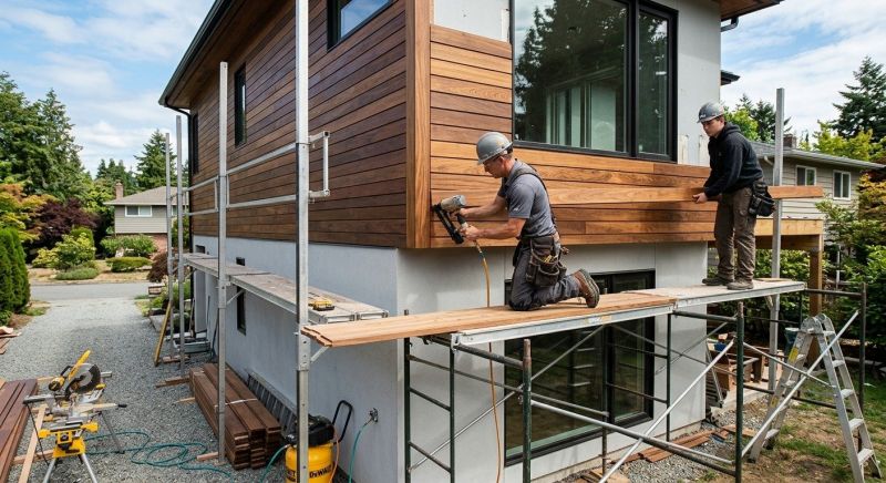 Hardwood Siding Installation in Buford, GA