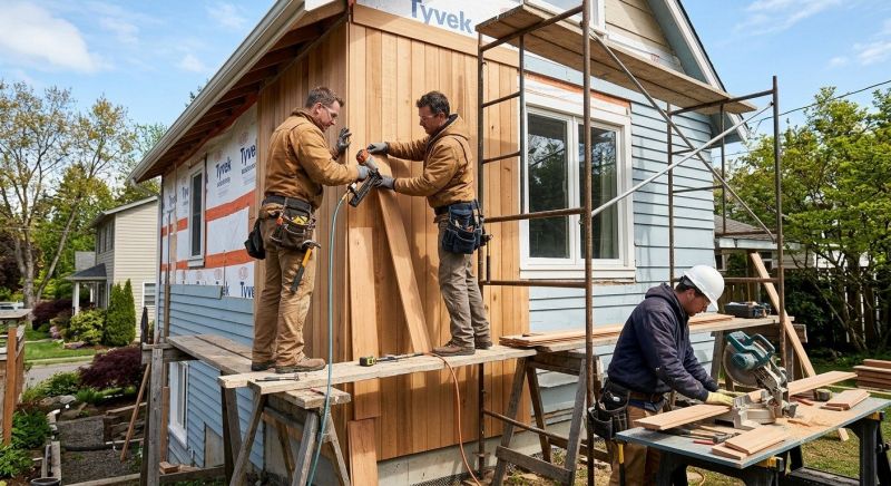 Hardwood Siding Installation in Covington, GA