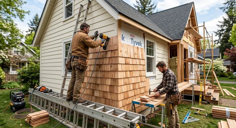Hardwood Siding Installation in Dacula, GA