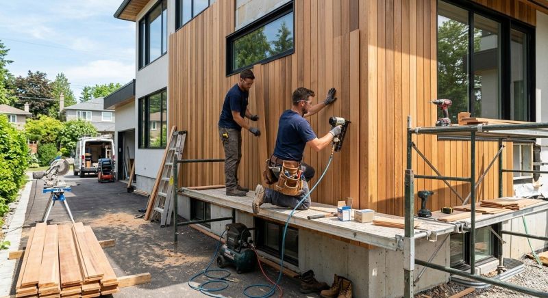 Hardwood Siding Installation in Flowery Branch, GA