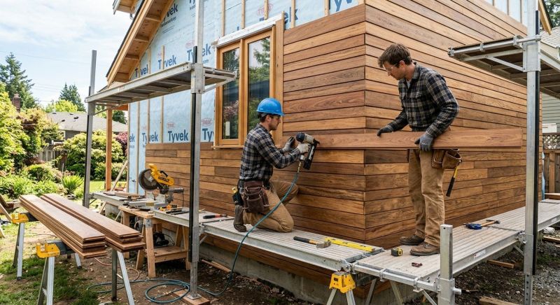 Hardwood Siding Installation in Gwinnett County, GA
