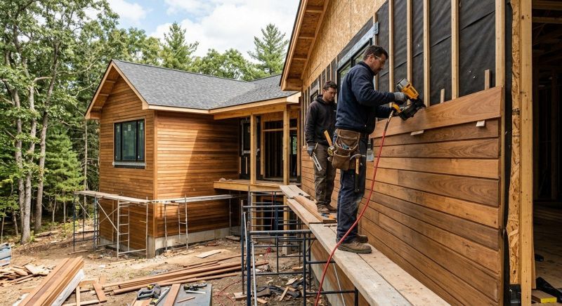 Hardwood Siding Installation in Monroe, GA