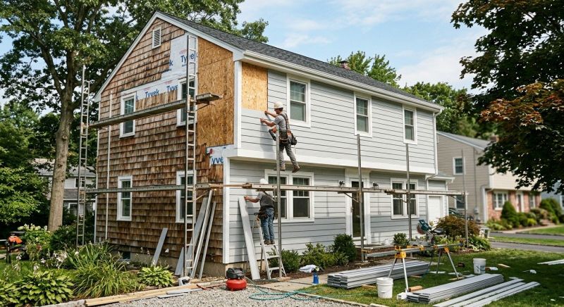 House Siding Installation in Dekalb County, GA