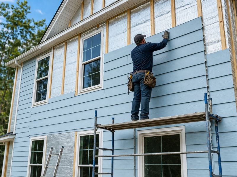 Insulated Siding Installation in Hoschton, GA