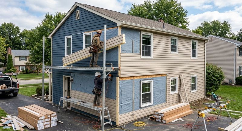 Insulated Siding Installation in Oakwood, GA