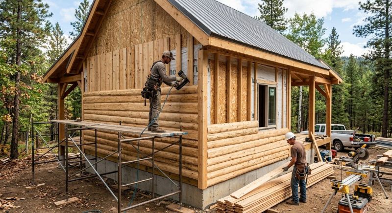 Log Siding Installation in Alpharetta, GA