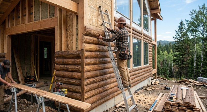 Log Siding Installation in Alpharetta, GA