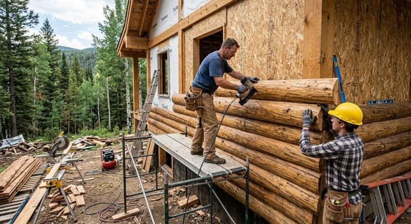 Log Siding Installation in Gwinnett County, GA