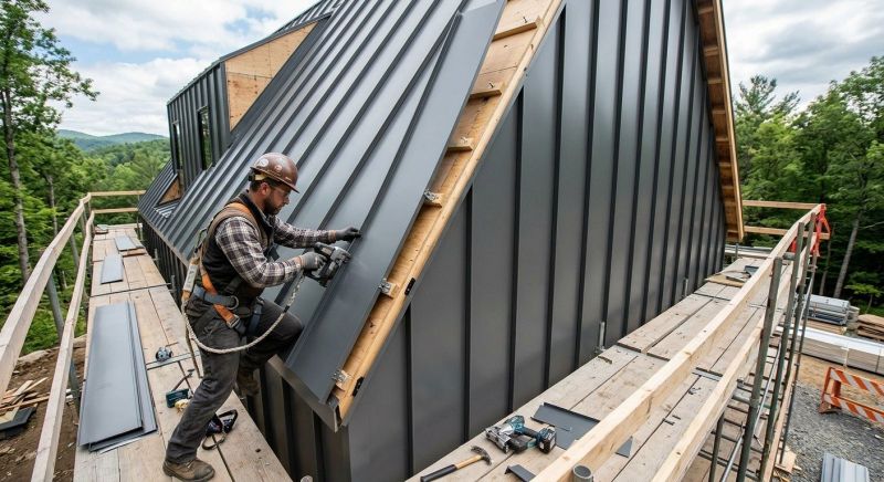 Metal Siding Installation in Dekalb County, GA