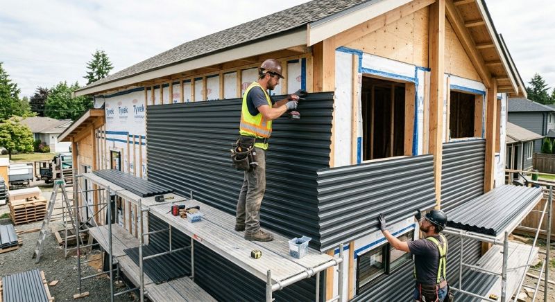 Metal Siding Installation in Flowery Branch, GA