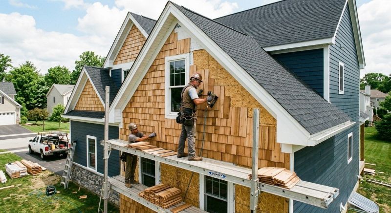Shake Siding Installation in Auburn, GA