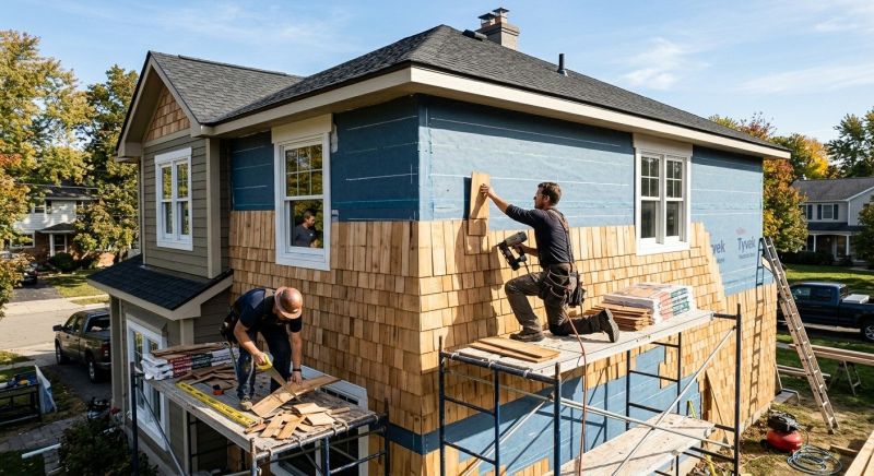 Shingle Siding Installation in Grayson, GA
