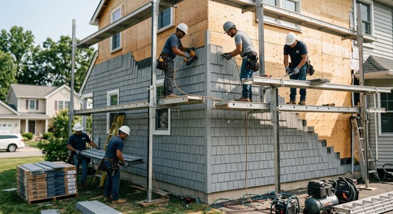 Shingle Siding Installation in Grayson, GA