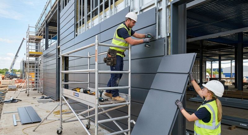 Steel Cladding Installation in Grayson, GA