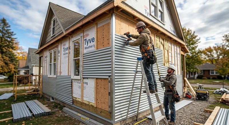 Tin Siding Installation in Grayson, GA