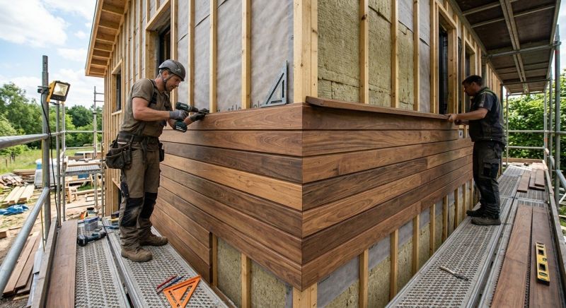 Wood Cladding Installation in Alpharetta, GA