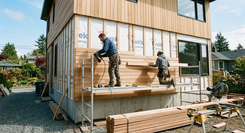 Wood Cladding Installation in Dekalb County, GA