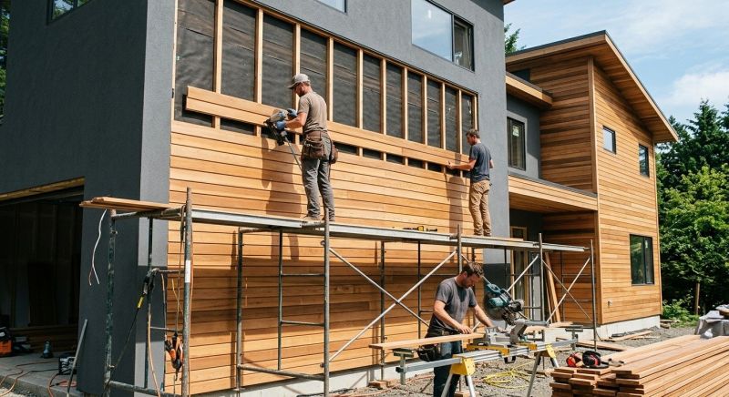 Wood Cladding Installation in Grayson, GA