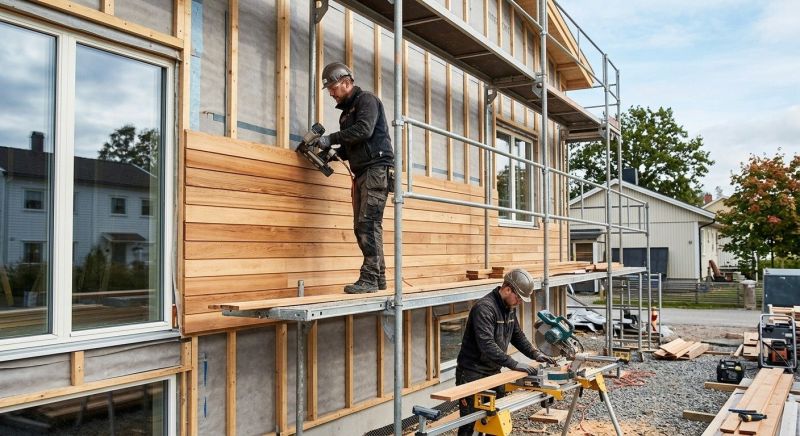 Wood Plank Siding Installation in Grayson, GA