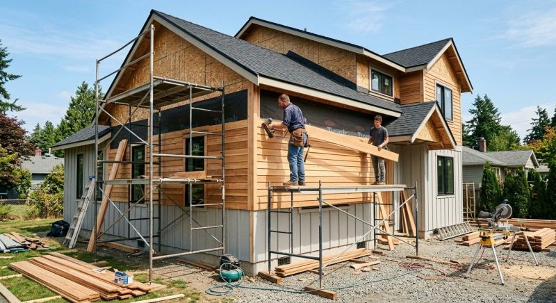 Wood Siding Installation in Gwinnett County, GA