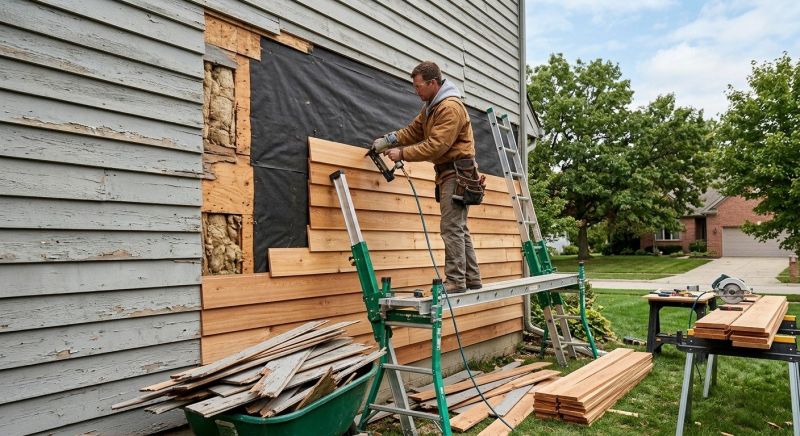 Wood Siding Installation in Winder, GA